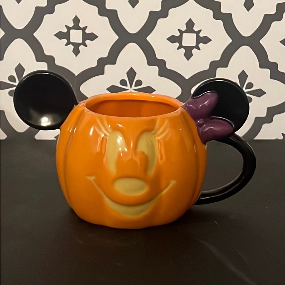 Minnie Mouse Pumpkin Mug